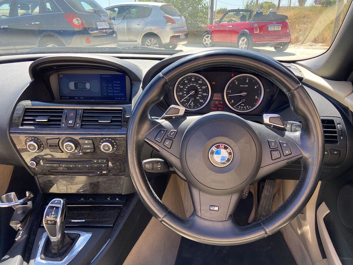 COMING SOON BMW 635D 3.0 CONVERTIBLE AUTO SPANISH RHD IN SPAIN 112000 MILES SUPERB 2008
